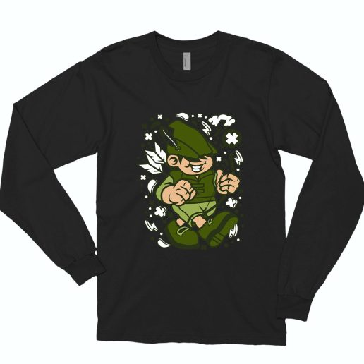 Robin Hood Kid Funny Long Sleeve T shirt