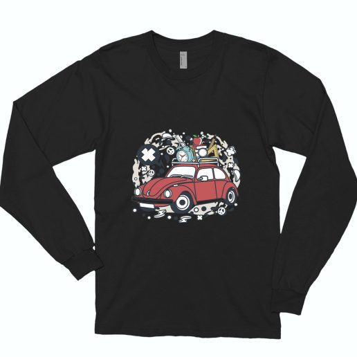 School Tour Funny Long Sleeve T shirt