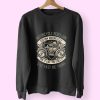 Skull Rebel Motorcycle Funny Graphic Sweatshirt