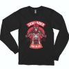 Skull Rider Funny Long Sleeve T shirt