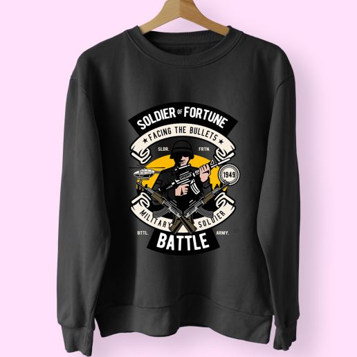 Soldier Funny Graphic Sweatshirt