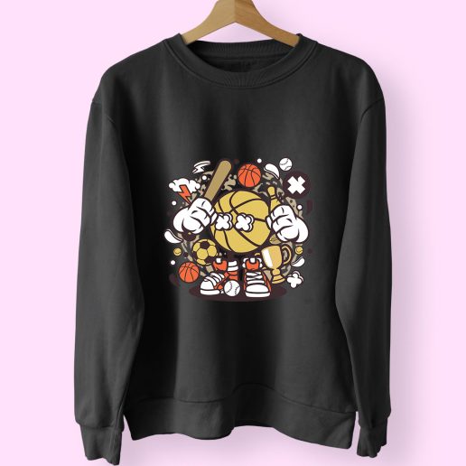 Sport Kid Funny Graphic Sweatshirt