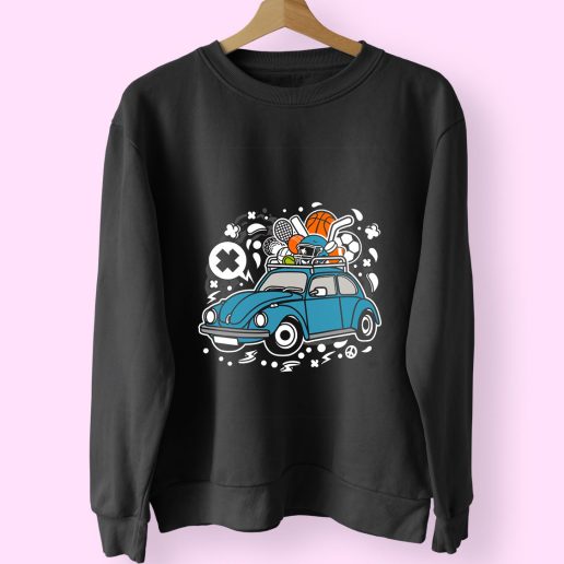 Sports Tour Funny Graphic Sweatshirt