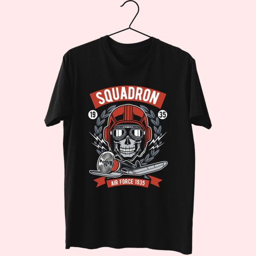 Squadron Air Force Funny Graphic T Shirt