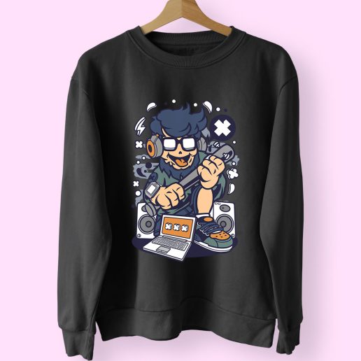 Street Hipster Funny Graphic Sweatshirt