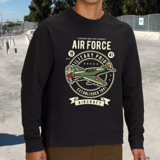 Streetwear Sweatshirt Air Force