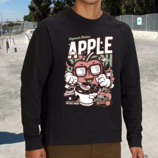 Streetwear Sweatshirt Apple Crunch