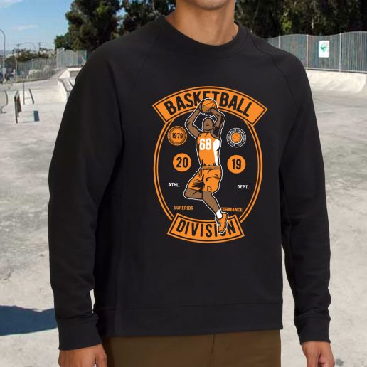 Streetwear Sweatshirt Basketball Division