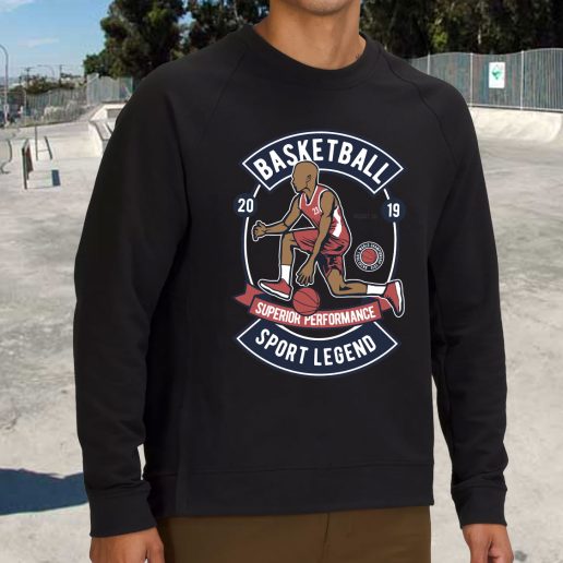 Streetwear Sweatshirt Basketball Sport Legend