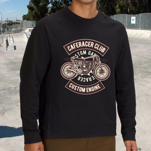 Streetwear Sweatshirt Caferacer Club