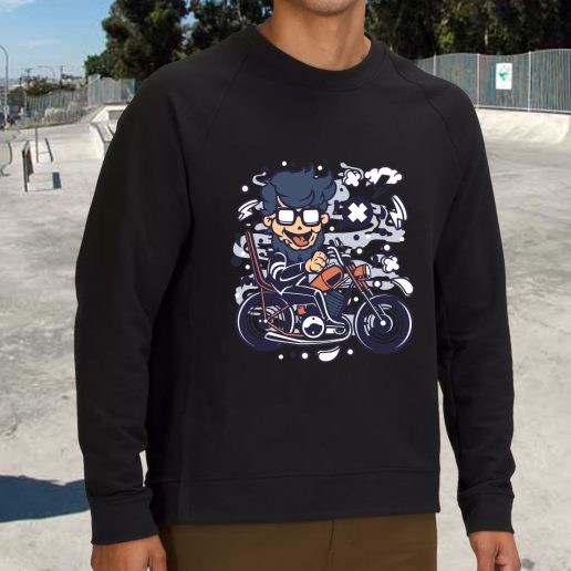 Streetwear Sweatshirt Chopper Hipster