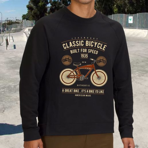 Streetwear Sweatshirt Classic Bicycle