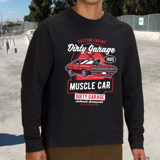 Streetwear Sweatshirt Dirty Garage