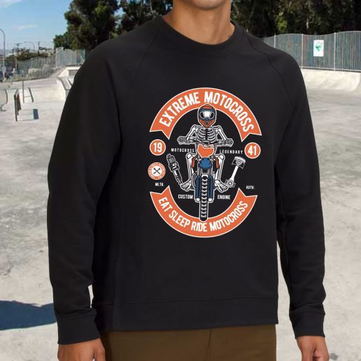 Streetwear Sweatshirt Extreme Motocross