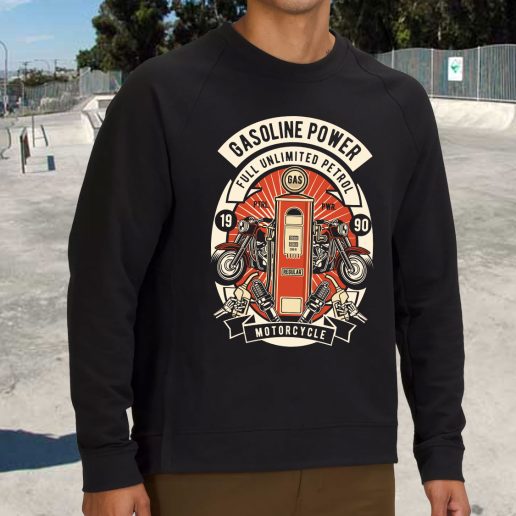 Streetwear Sweatshirt Gasoline Power