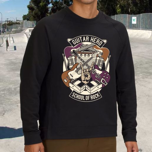 Streetwear Sweatshirt Guitar Hero