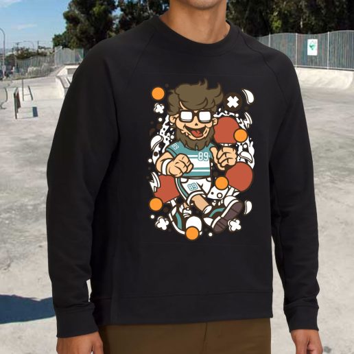 Streetwear Sweatshirt Hipster Ping Pong