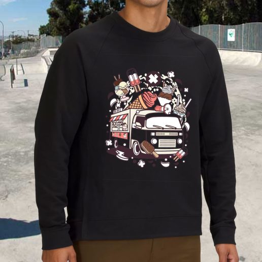 Streetwear Sweatshirt Ice Cream Van