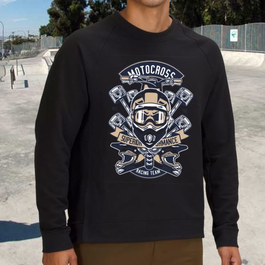 Streetwear Sweatshirt Motocross Racing Team