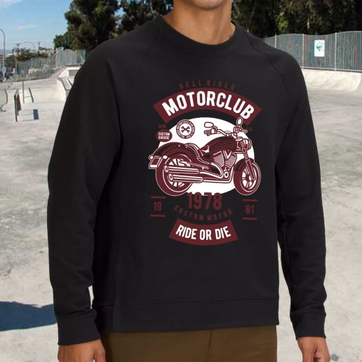 Streetwear Sweatshirt Motorcycle Club