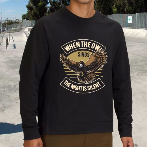 Streetwear Sweatshirt Owl