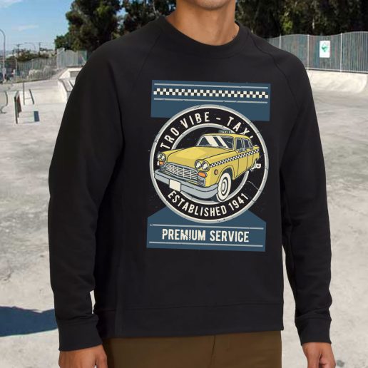 Streetwear Sweatshirt Taxi