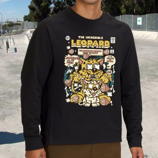 Streetwear Sweatshirt The Incredible Leopard