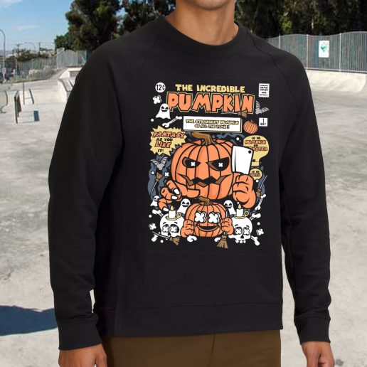 Streetwear Sweatshirt The Incredible Pumpkin