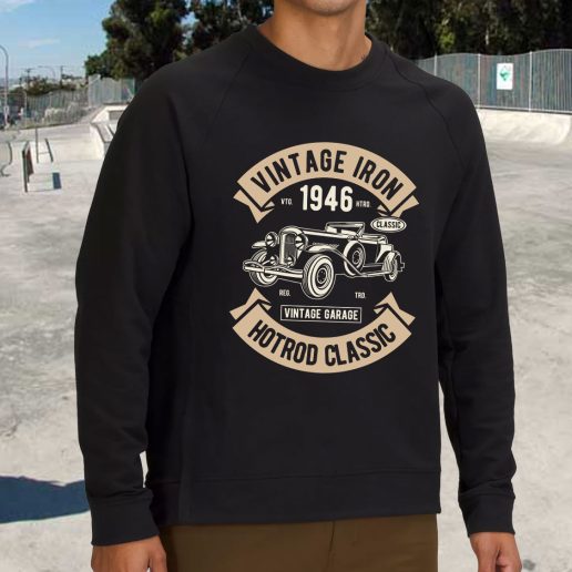 Streetwear Sweatshirt Vintage Iron Classic