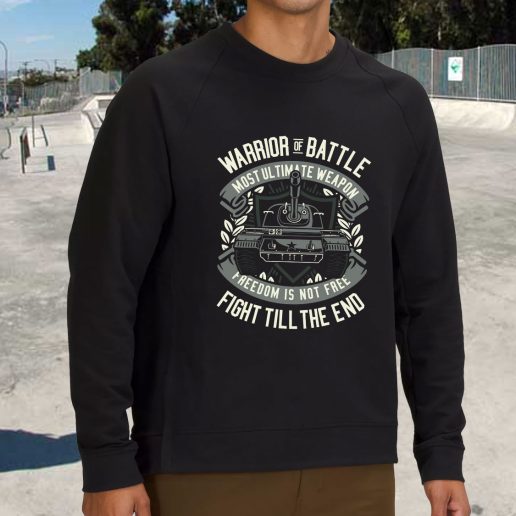 Streetwear Sweatshirt Warrior Of Battle