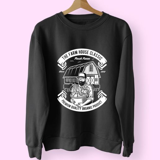 The Farm House Classic Funny Graphic Sweatshirt