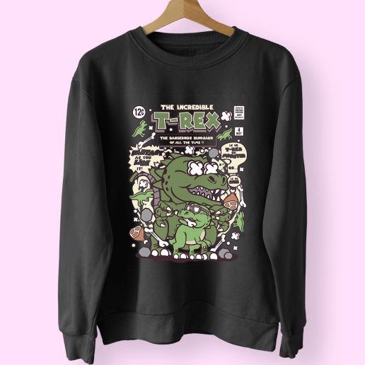 The Incredible Trex Funny Graphic Sweatshirt