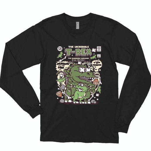 The Incredible Trex Funny Long Sleeve T shirt