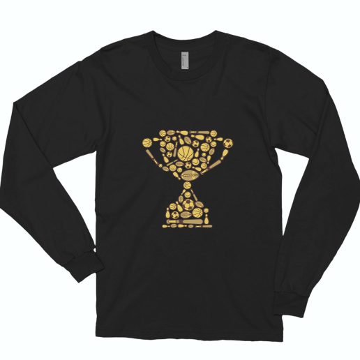 Trophy Funny Long Sleeve T shirt