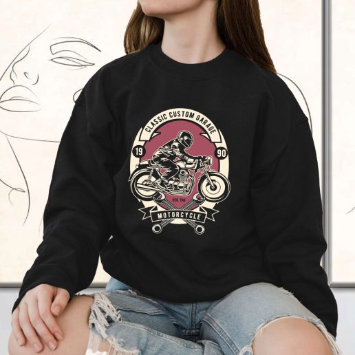 Vintage Sweatshirt Classic Custom Garage Fashion Trends