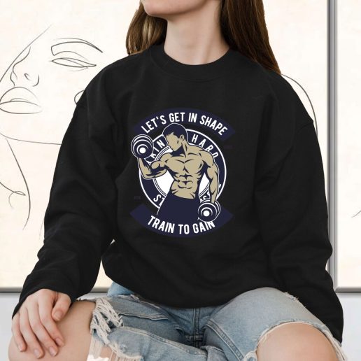 Vintage Sweatshirt Gym Fashion Trends