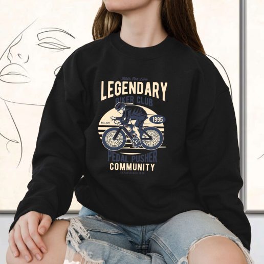 Vintage Sweatshirt Legendary Biker Club Fashion Trends