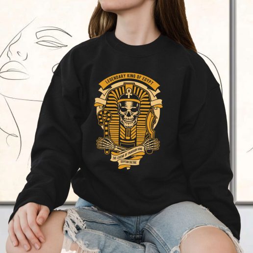 Vintage Sweatshirt Legendary King Fashion Trends