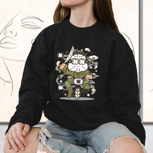 Vintage Sweatshirt Minibike Slayer Fashion Trends