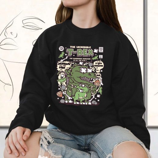 Vintage Sweatshirt The Incredible Trex Fashion Trends