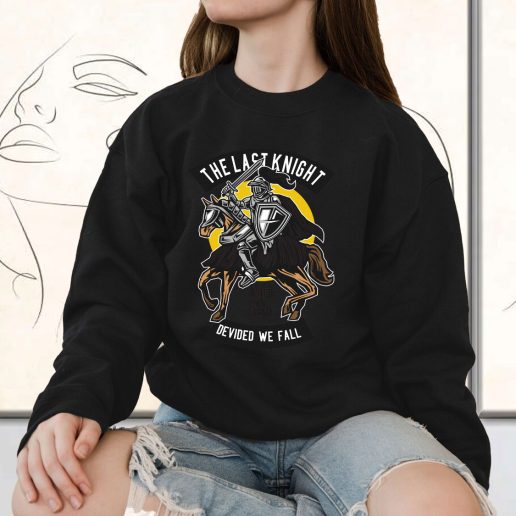 Vintage Sweatshirt The Last Knight Fashion Trends