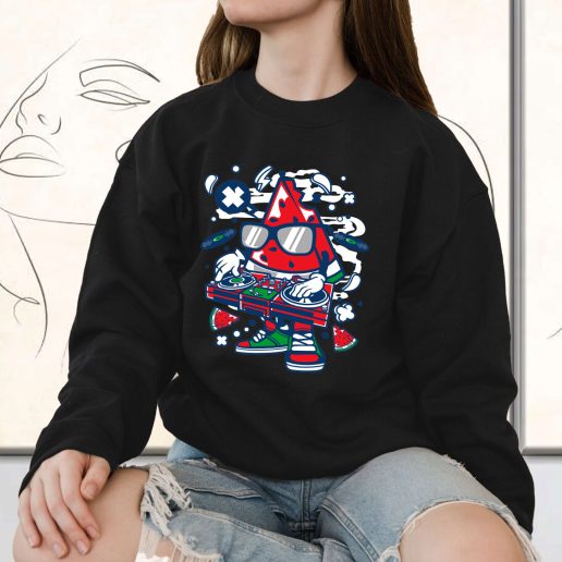 Vintage Sweatshirt Watermelon Dj Fashion Trends