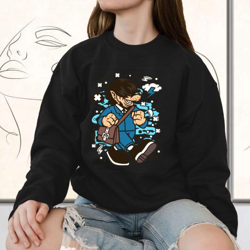 Vintage Sweatshirt Wolf Going To Work Fashion Trends