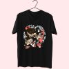 Wolf Skater Funny Graphic T Shirt