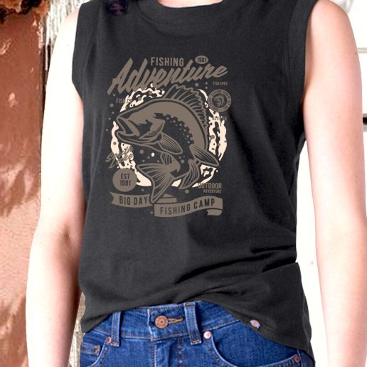 Aesthetic Tank Top Fishing Adventure Fashion Trends