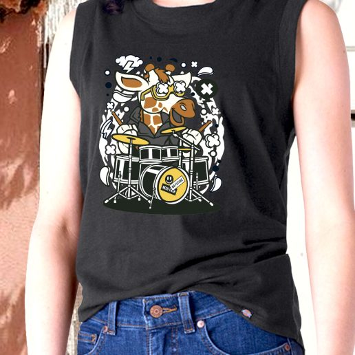 Aesthetic Tank Top Girrafe Drummer Fashion Trends