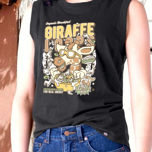 Aesthetic Tank Top Girrafe Loops Fashion Trends