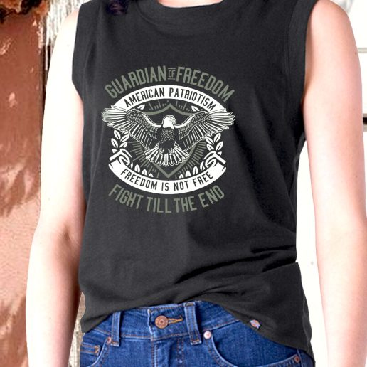 Aesthetic Tank Top Guardian Of Freedom Fashion Trends