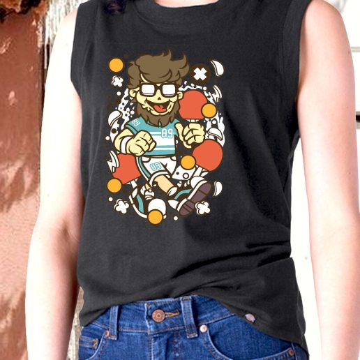 Aesthetic Tank Top Hipster Ping Pong Fashion Trends