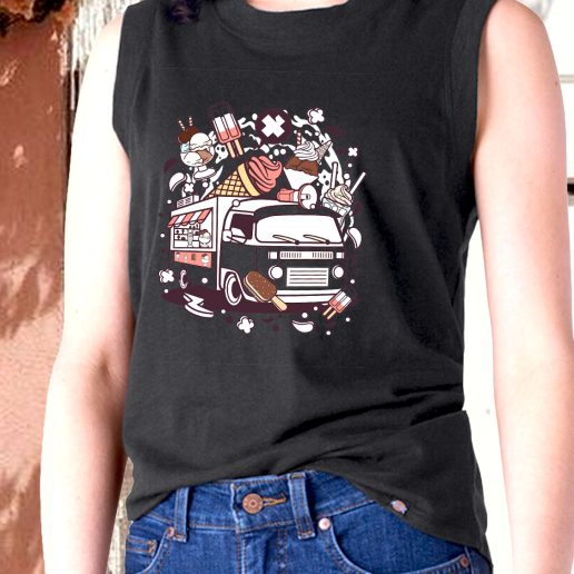 Aesthetic Tank Top Ice Cream Van Fashion Trends